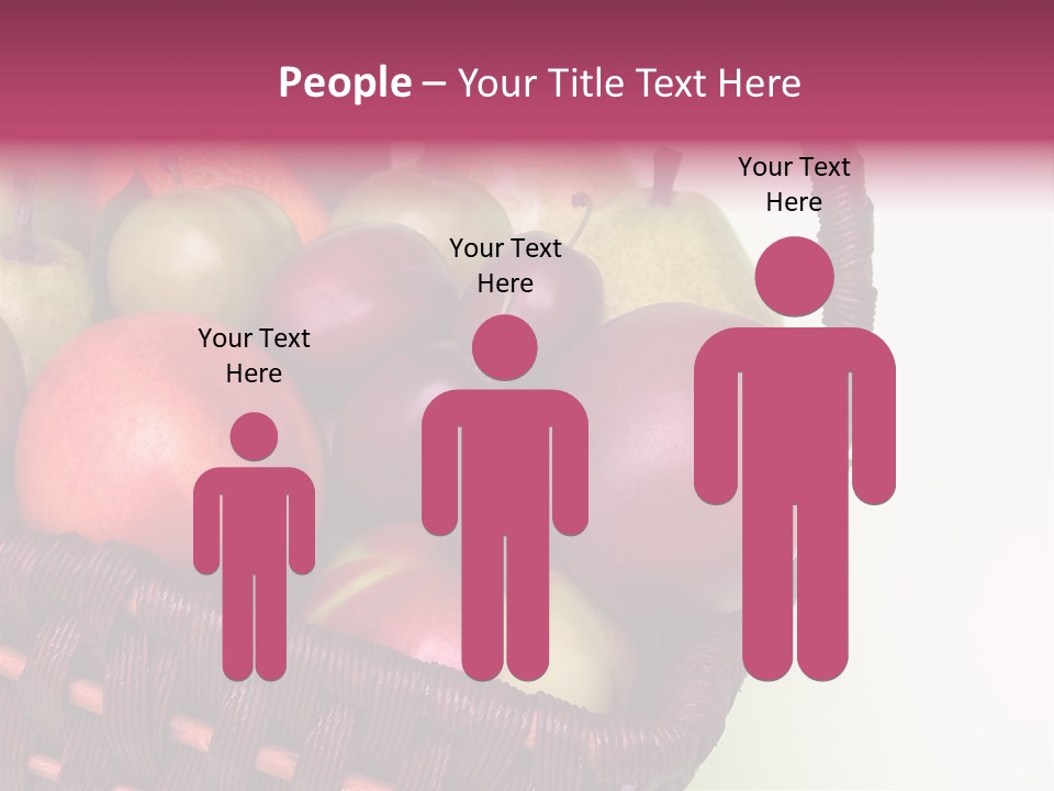 Fruits In Basket PowerPoint Template