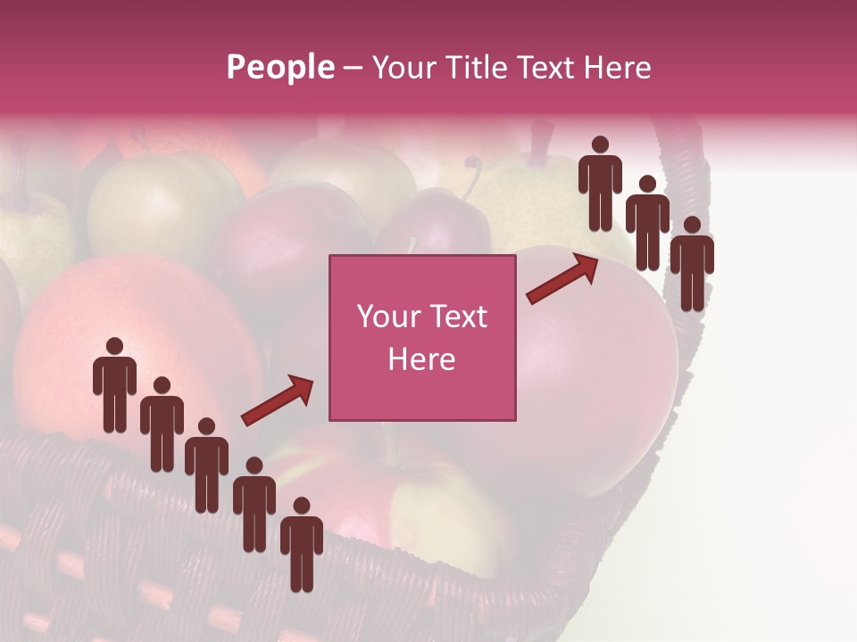Fruits In Basket PowerPoint Template