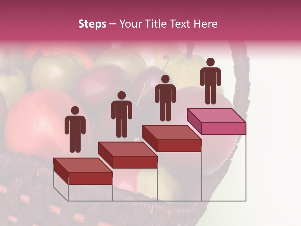 Fruits In Basket PowerPoint Template