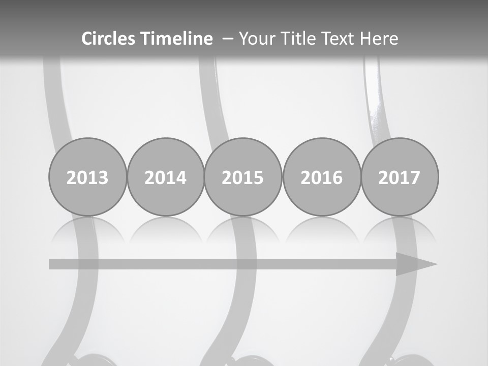 S Shaped Modern Chairs PowerPoint Template