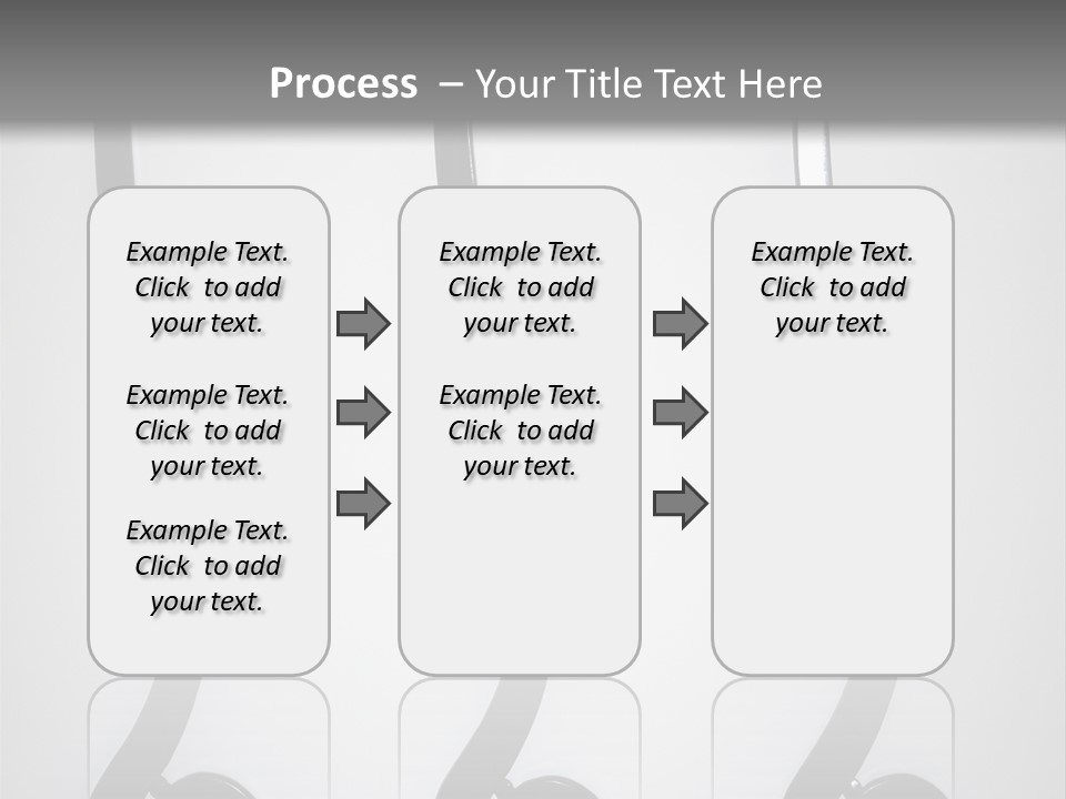 S Shaped Modern Chairs PowerPoint Template