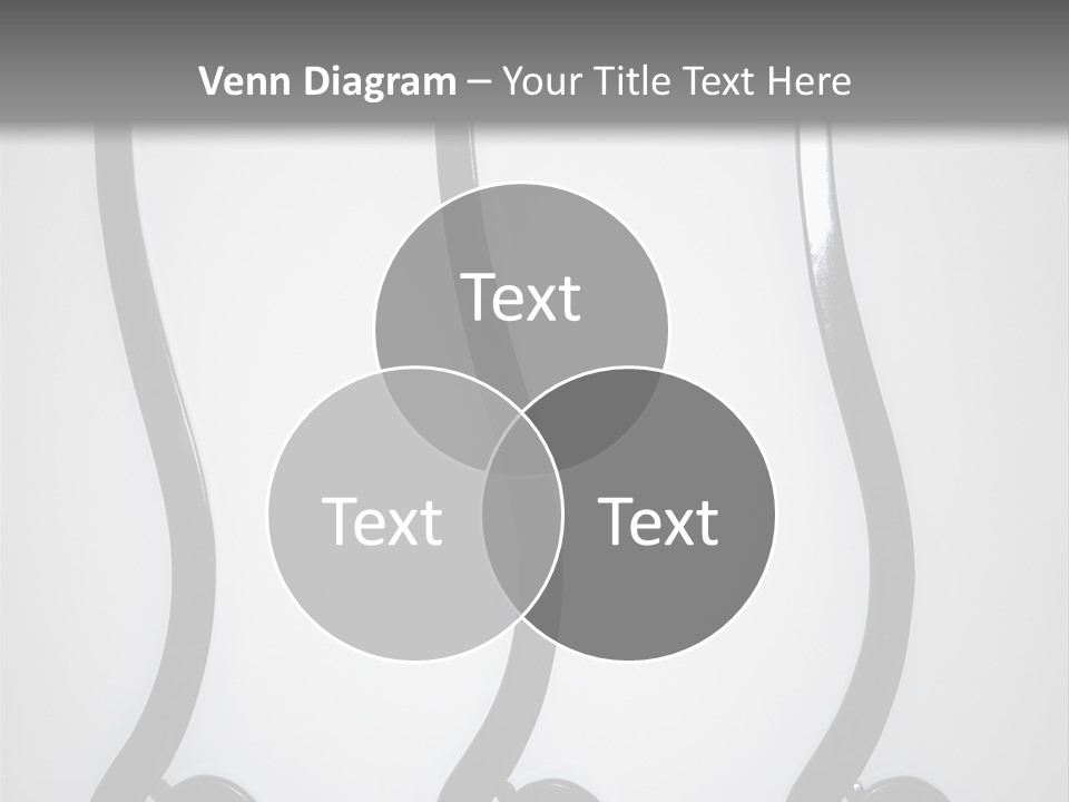 S Shaped Modern Chairs PowerPoint Template