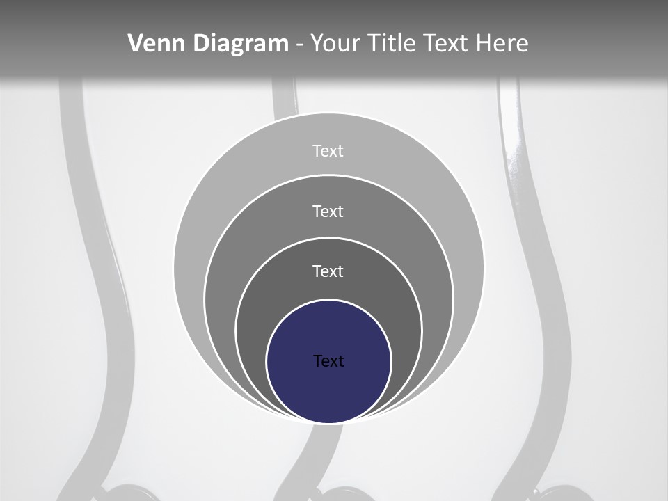S Shaped Modern Chairs PowerPoint Template