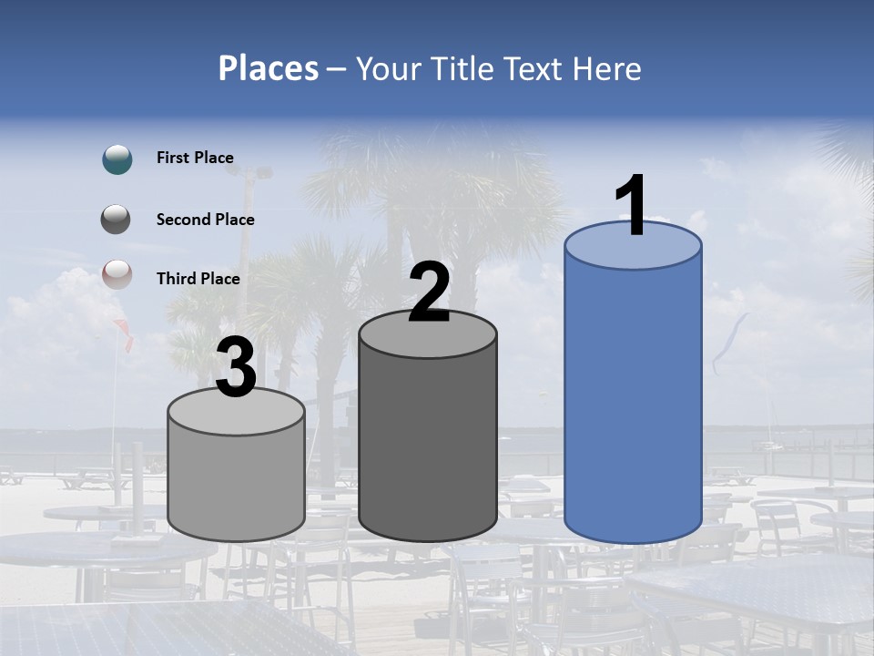 Pensacola Beach, Fl PowerPoint Template