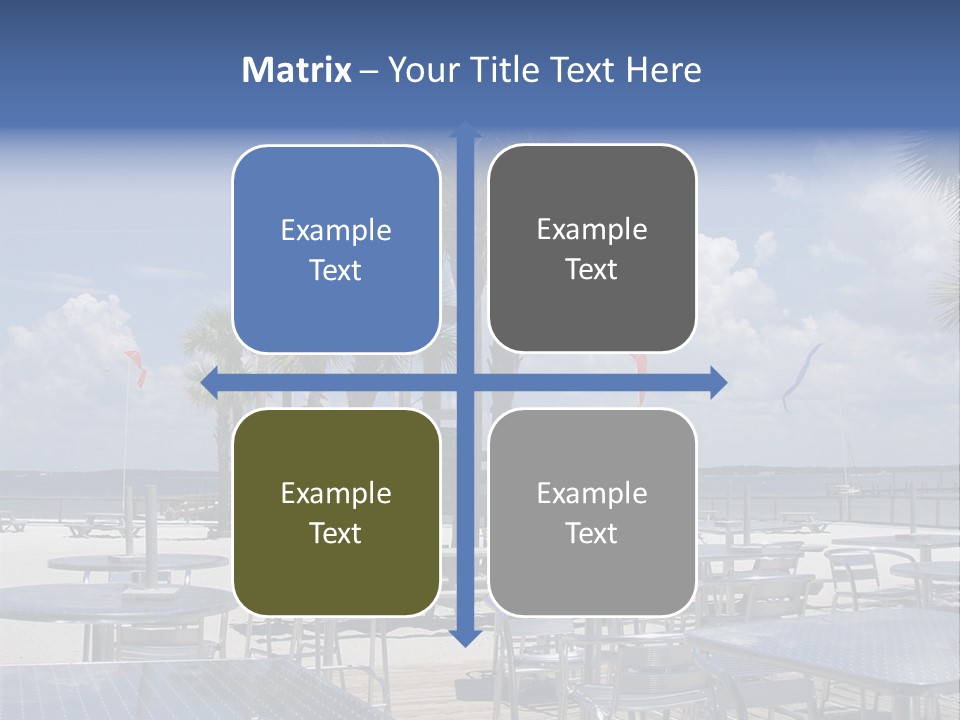 Pensacola Beach, Fl PowerPoint Template