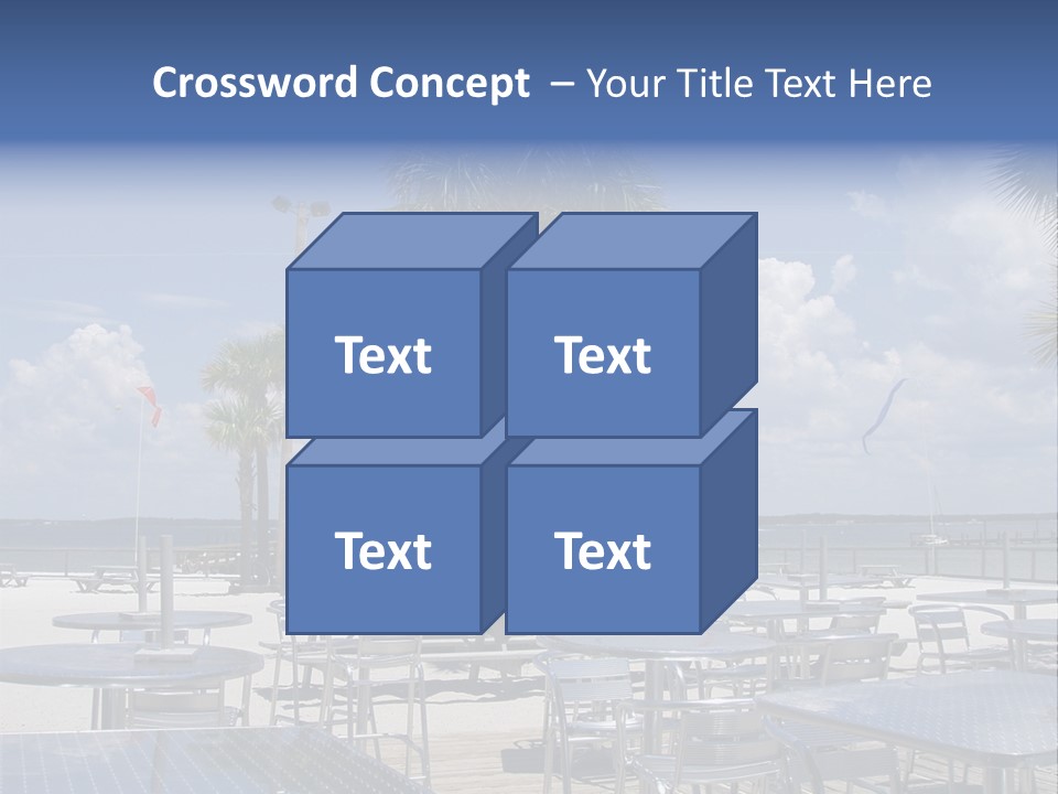Pensacola Beach, Fl PowerPoint Template