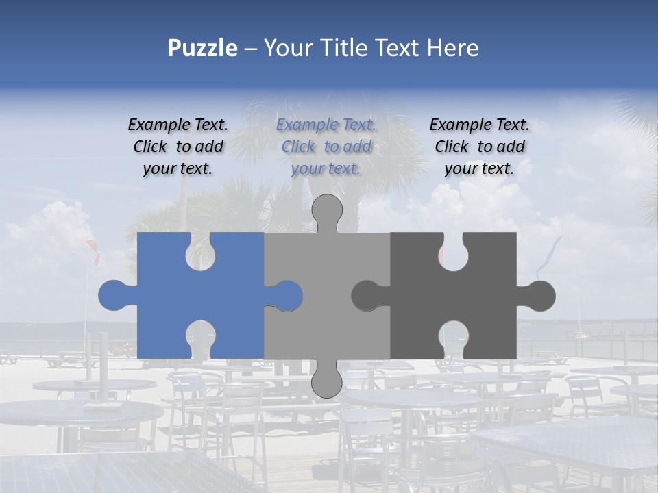 Pensacola Beach, Fl PowerPoint Template