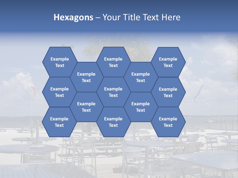 Pensacola Beach, Fl PowerPoint Template