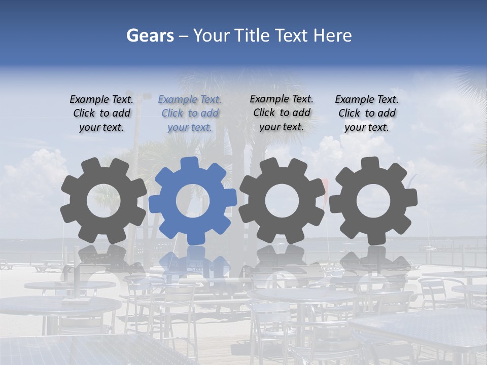 Pensacola Beach, Fl PowerPoint Template