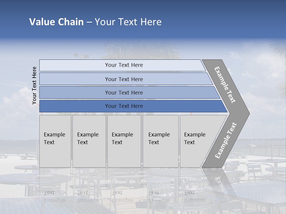 Pensacola Beach, Fl PowerPoint Template