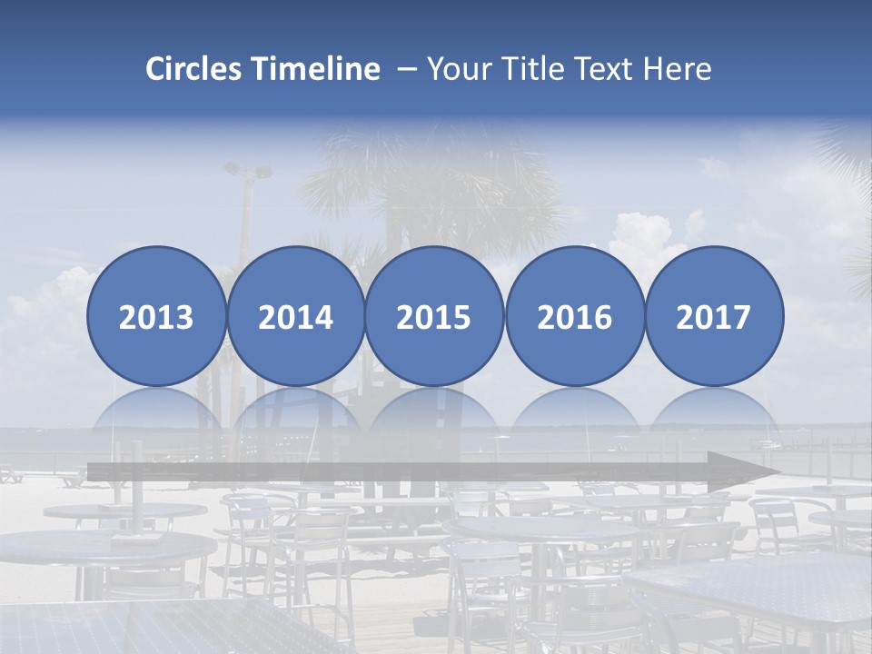 Pensacola Beach, Fl PowerPoint Template