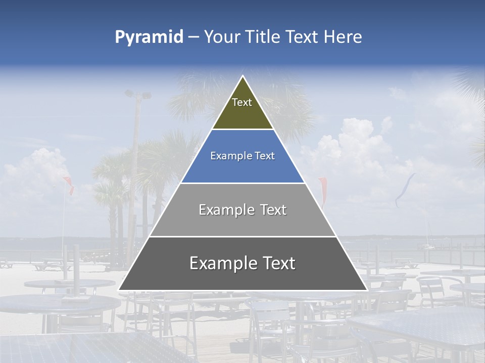 Pensacola Beach, Fl PowerPoint Template