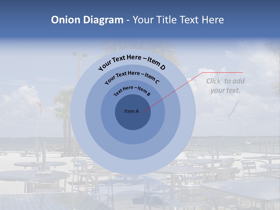 Pensacola Beach, Fl PowerPoint Template