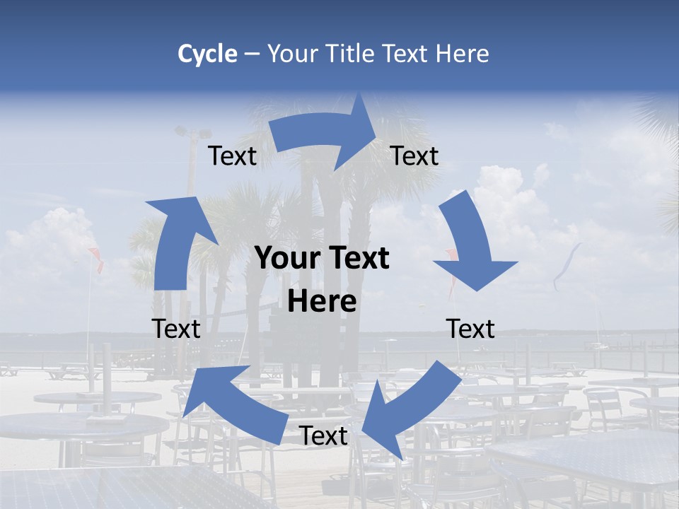 Pensacola Beach, Fl PowerPoint Template