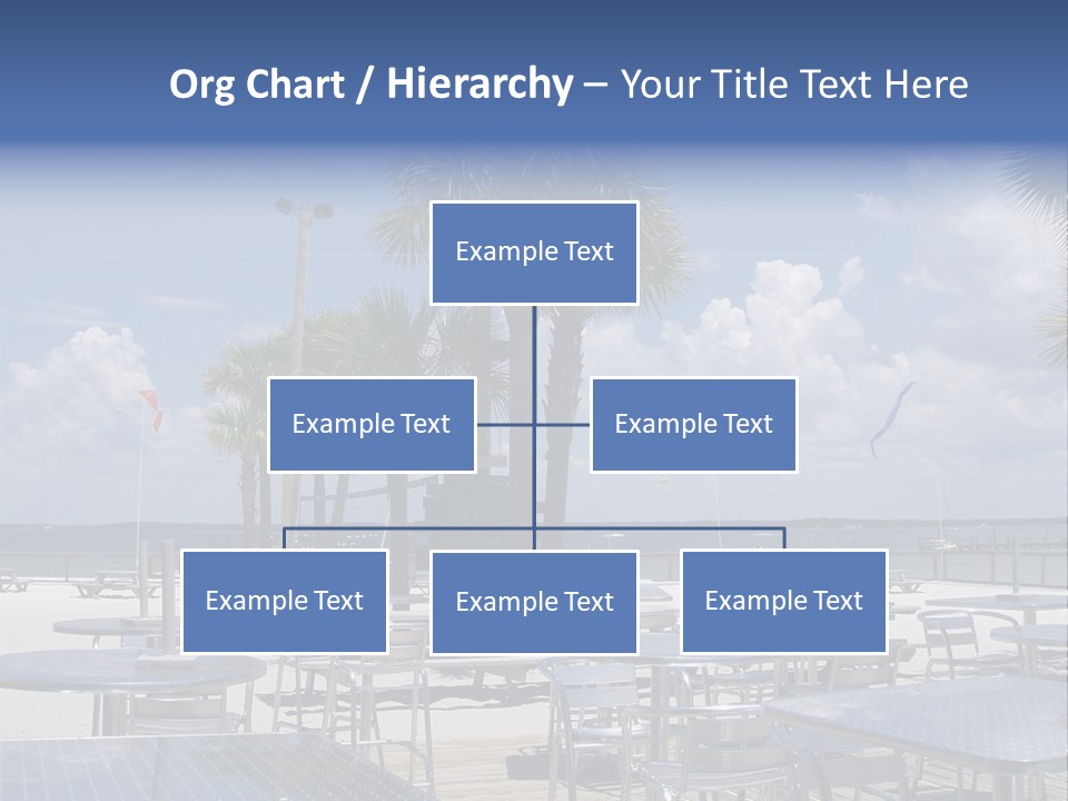 Pensacola Beach, Fl PowerPoint Template