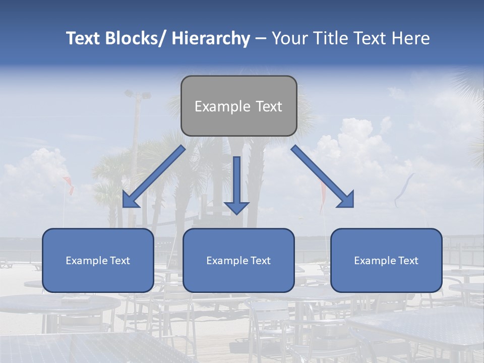 Pensacola Beach, Fl PowerPoint Template