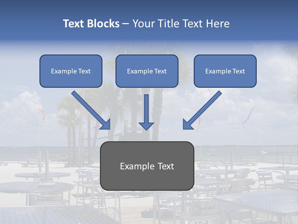 Pensacola Beach, Fl PowerPoint Template