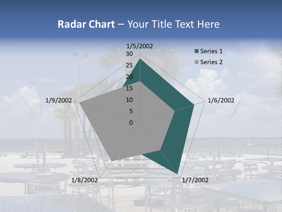 Pensacola Beach, Fl PowerPoint Template