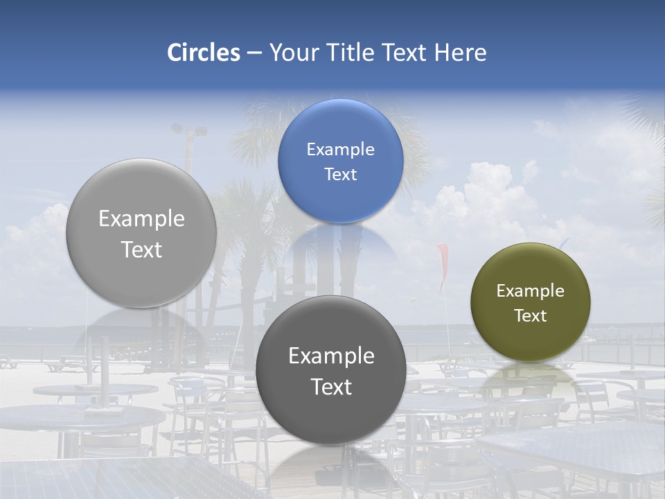 Pensacola Beach, Fl PowerPoint Template