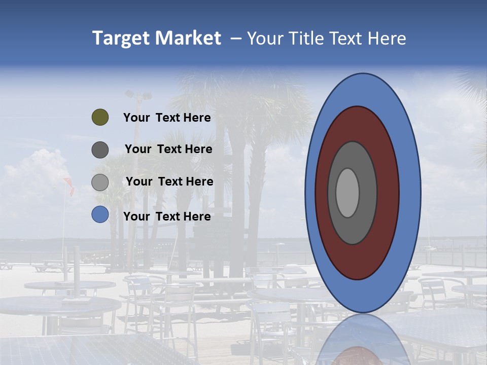Pensacola Beach, Fl PowerPoint Template