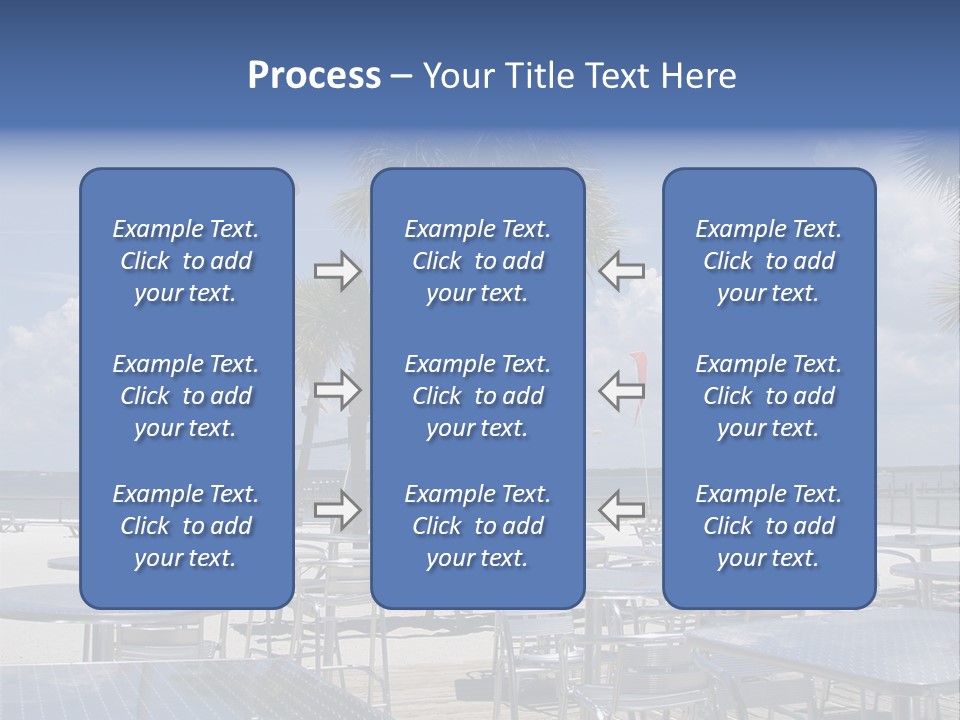 Pensacola Beach, Fl PowerPoint Template