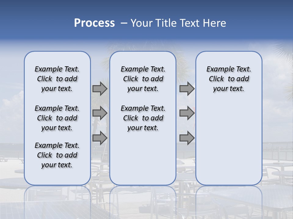 Pensacola Beach, Fl PowerPoint Template