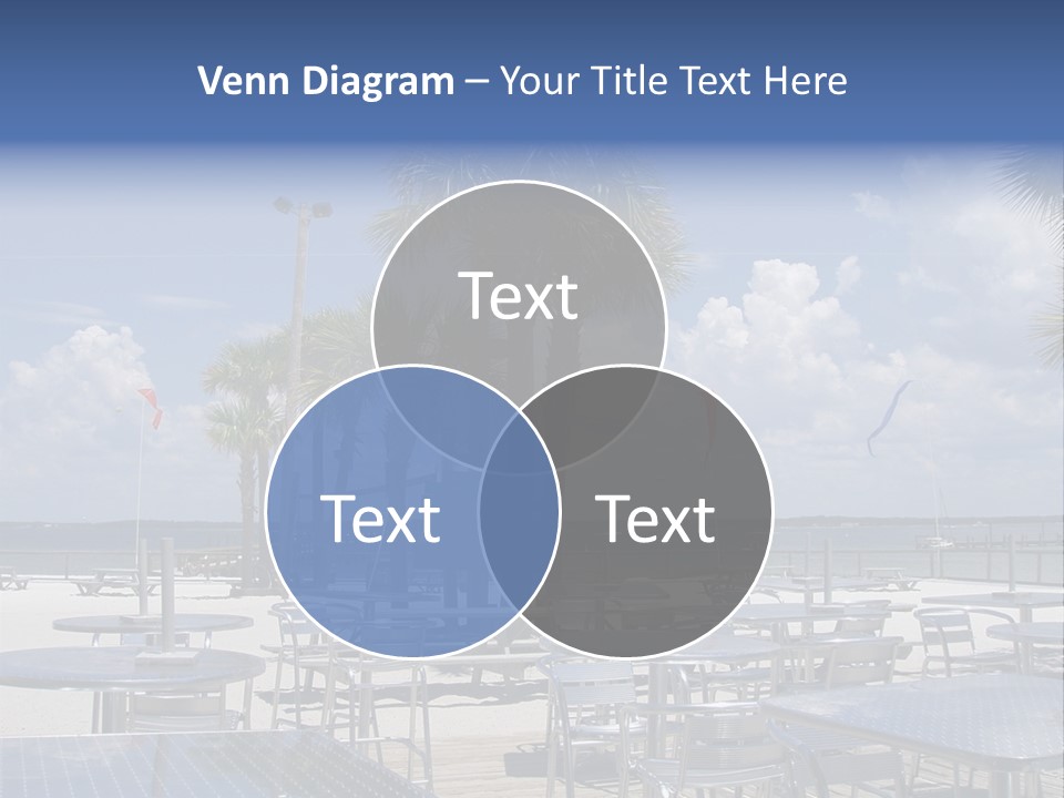 Pensacola Beach, Fl PowerPoint Template