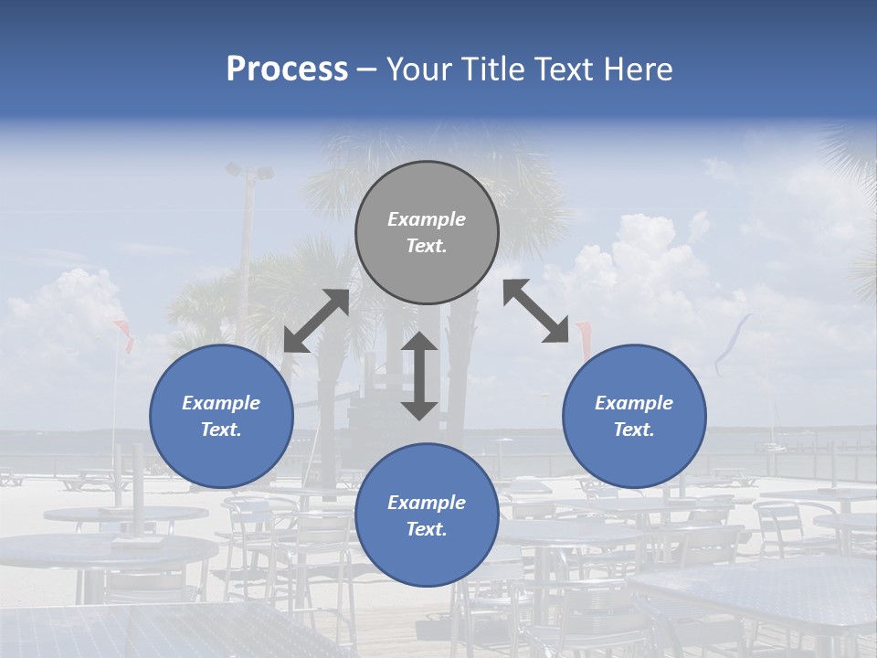 Pensacola Beach, Fl PowerPoint Template