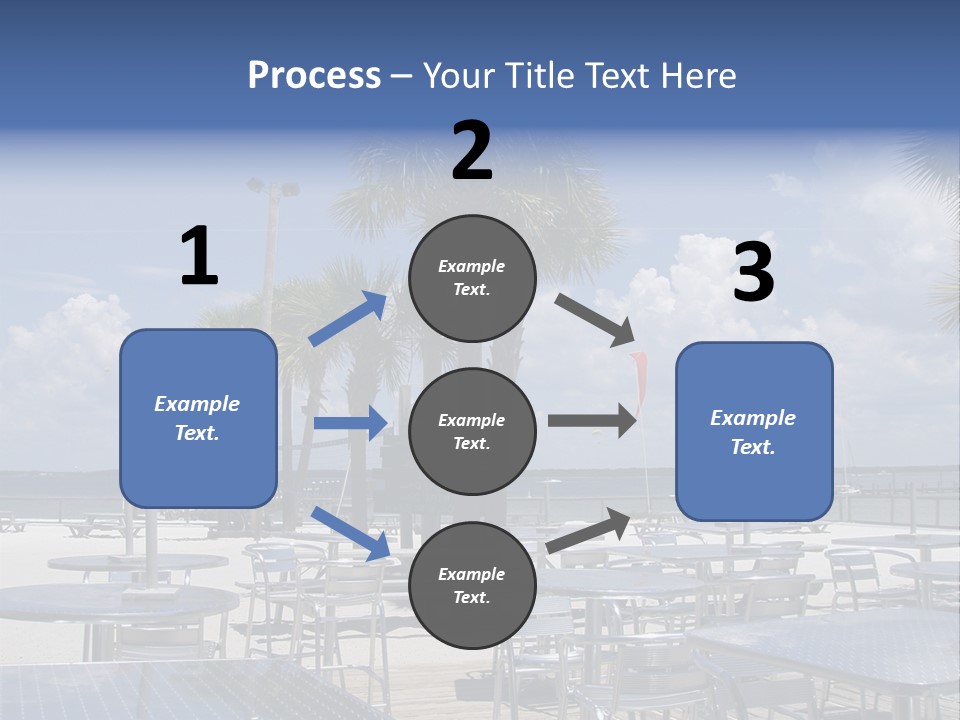 Pensacola Beach, Fl PowerPoint Template
