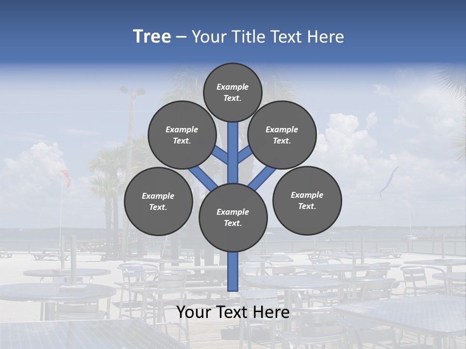 Pensacola Beach, Fl PowerPoint Template