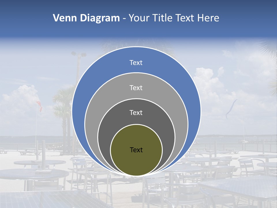 Pensacola Beach, Fl PowerPoint Template
