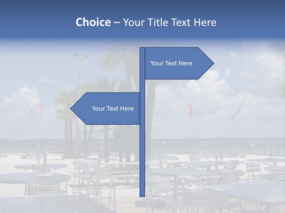 Pensacola Beach, Fl PowerPoint Template