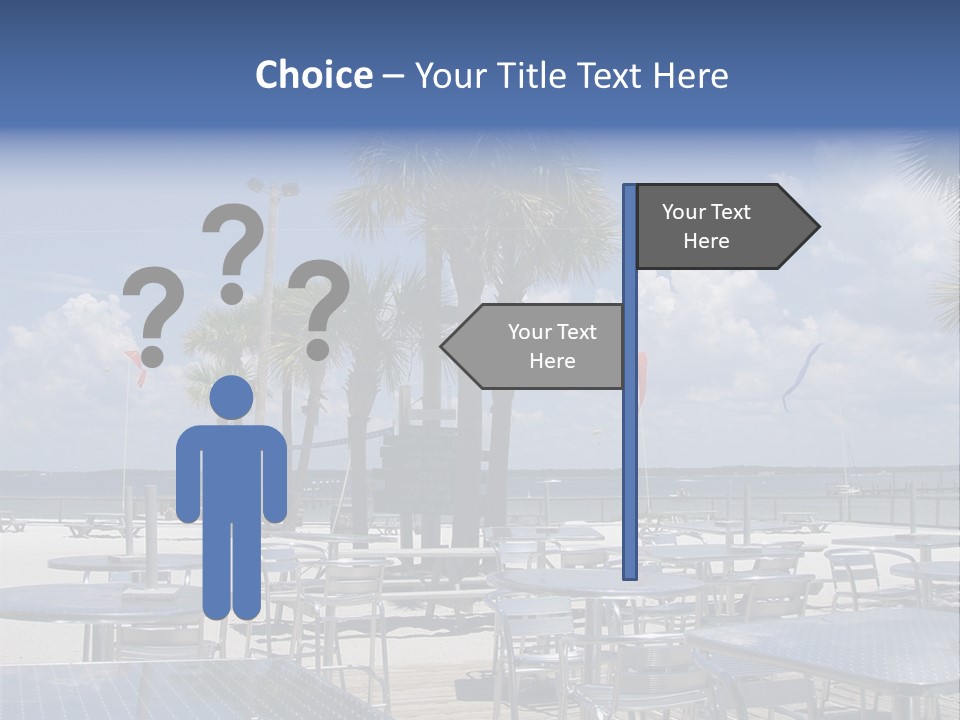 Pensacola Beach, Fl PowerPoint Template