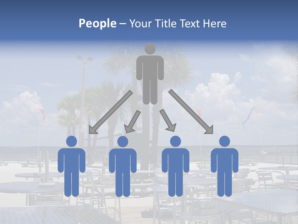 Pensacola Beach, Fl PowerPoint Template