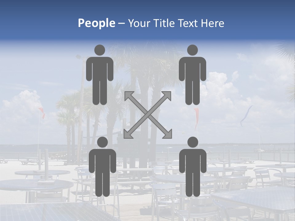 Pensacola Beach, Fl PowerPoint Template