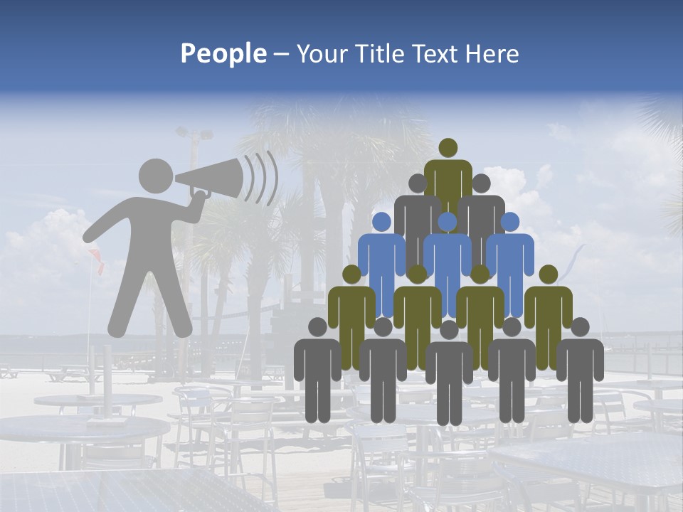 Pensacola Beach, Fl PowerPoint Template