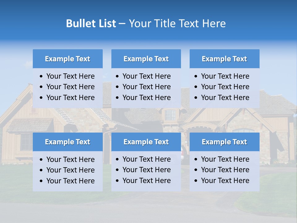 Vacation Home PowerPoint Template