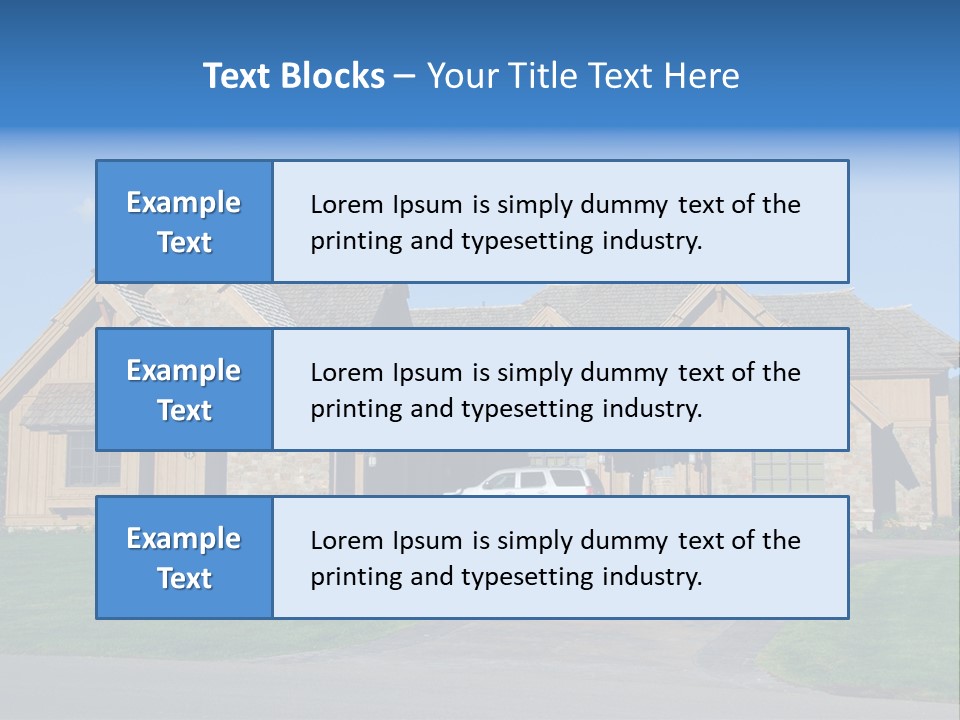 Vacation Home PowerPoint Template