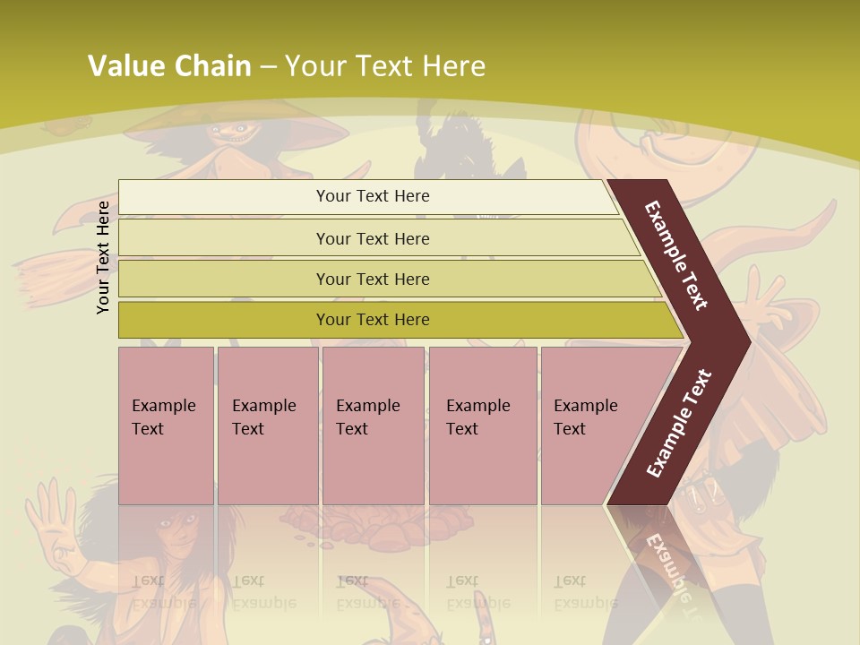 Vector Collection Of Halloween Witches. This Is The Second Part Of My Halloween Characters Special. Stock Vector Illustration: PowerPoint Template