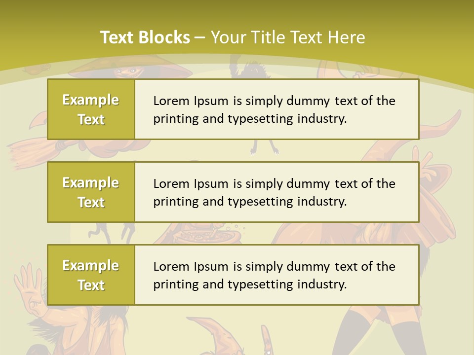 Vector Collection Of Halloween Witches. This Is The Second Part Of My Halloween Characters Special. Stock Vector Illustration: PowerPoint Template