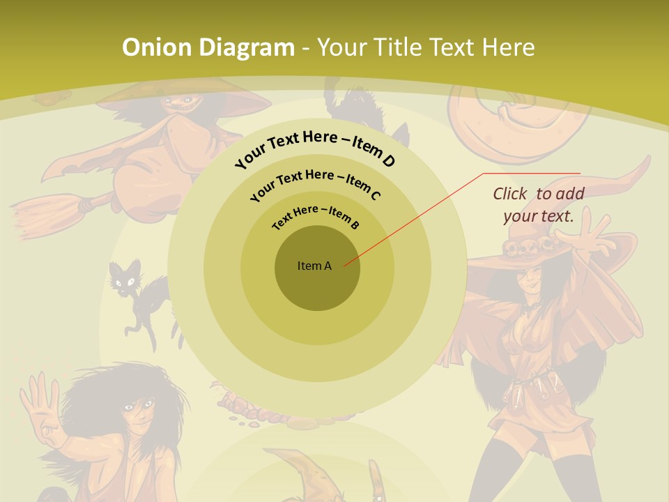 Vector Collection Of Halloween Witches. This Is The Second Part Of My Halloween Characters Special. Stock Vector Illustration: PowerPoint Template