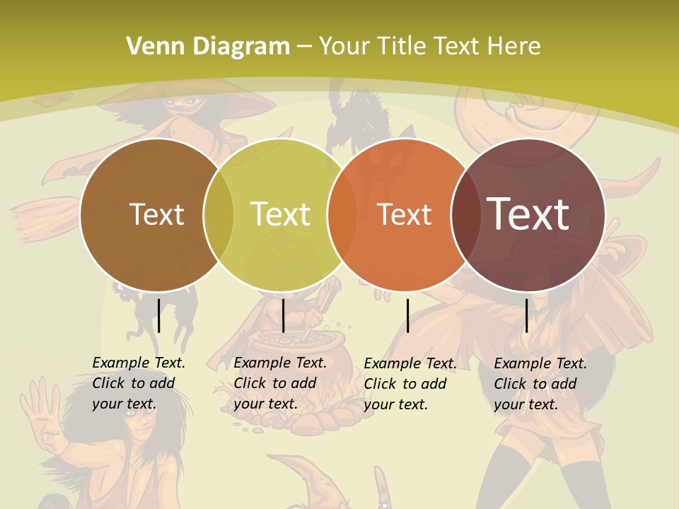 Vector Collection Of Halloween Witches. This Is The Second Part Of My Halloween Characters Special. Stock Vector Illustration: PowerPoint Template