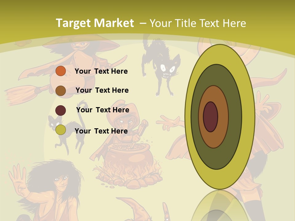 Vector Collection Of Halloween Witches. This Is The Second Part Of My Halloween Characters Special. Stock Vector Illustration: PowerPoint Template