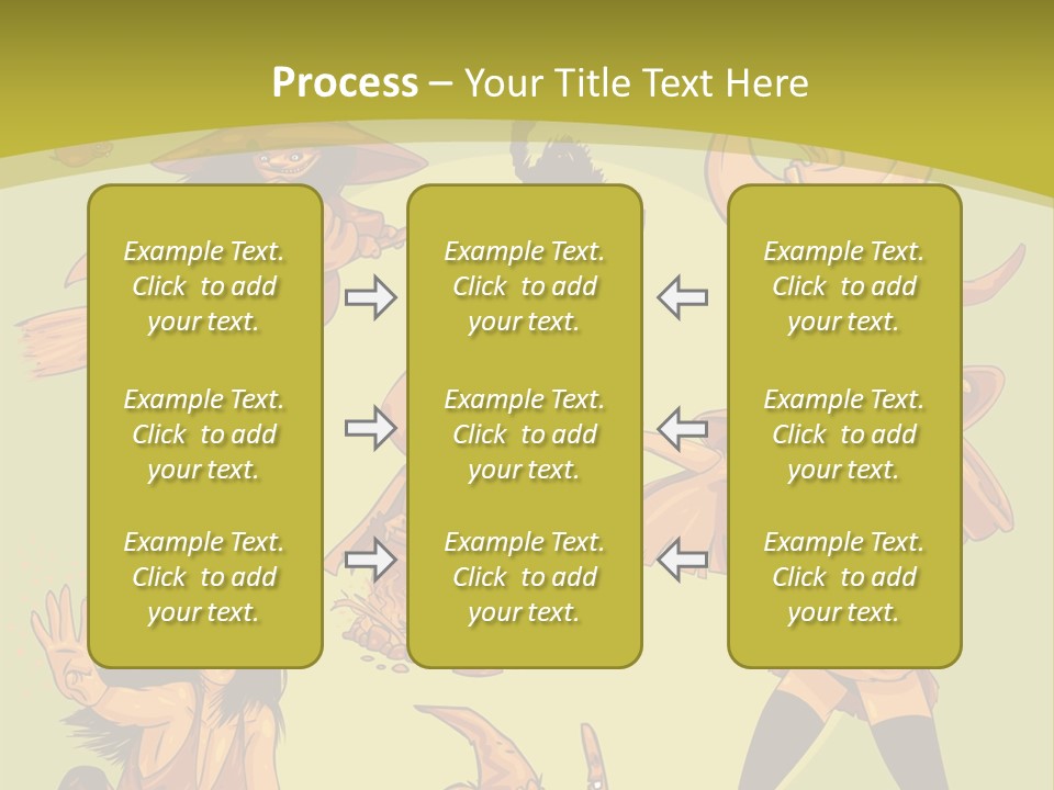 Vector Collection Of Halloween Witches. This Is The Second Part Of My Halloween Characters Special. Stock Vector Illustration: PowerPoint Template