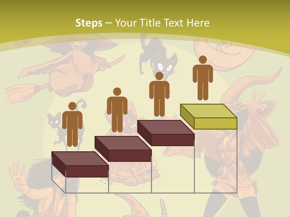 Vector Collection Of Halloween Witches. This Is The Second Part Of My Halloween Characters Special. Stock Vector Illustration: PowerPoint Template