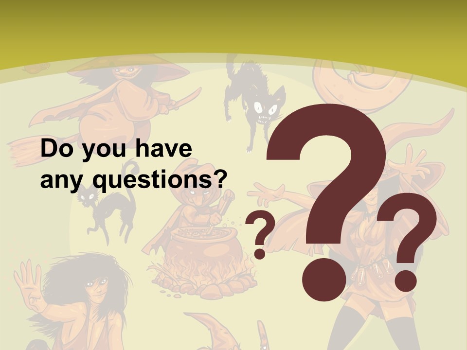 Vector Collection Of Halloween Witches. This Is The Second Part Of My Halloween Characters Special. Stock Vector Illustration: PowerPoint Template