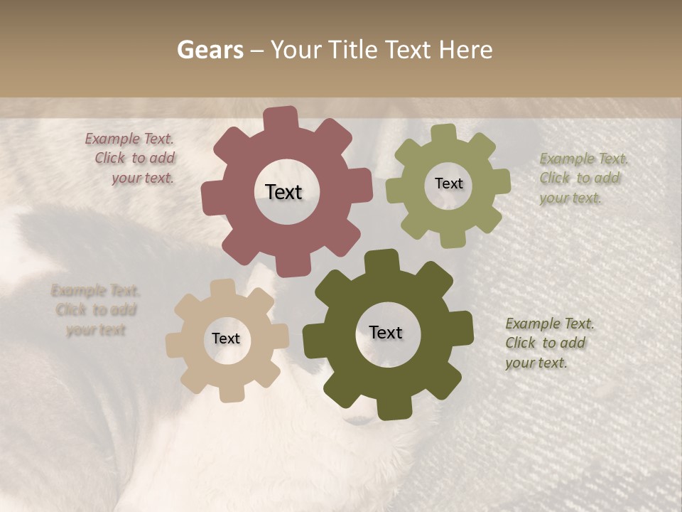 Elderly Woman With Her Daughter PowerPoint Template