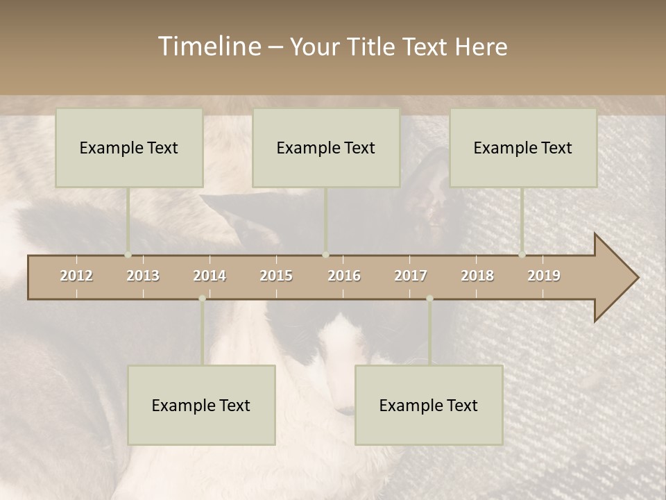 Elderly Woman With Her Daughter PowerPoint Template