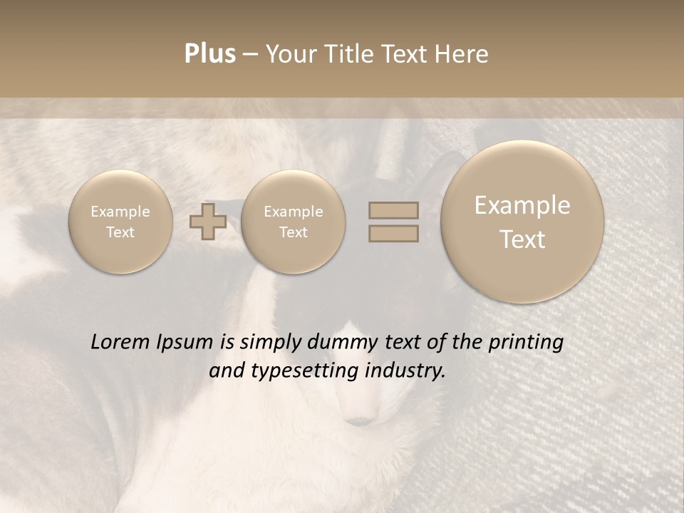 Elderly Woman With Her Daughter PowerPoint Template