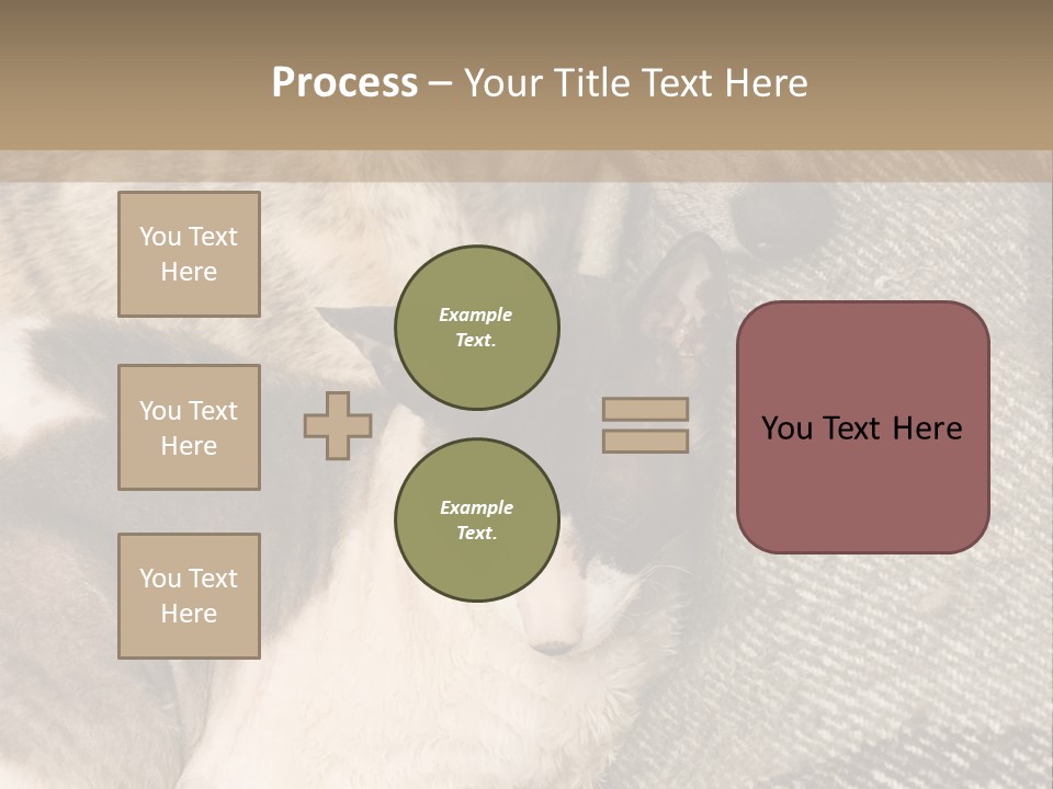 Elderly Woman With Her Daughter PowerPoint Template